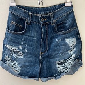 Short CarMar vintage denim shorts that are impossibly soft!
